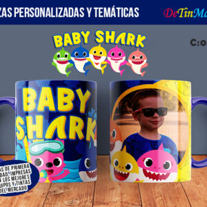 Taza personalizada de Baby Shark (Cod.0115)