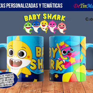 Taza personalizada de Baby Shark (Cod.0117)