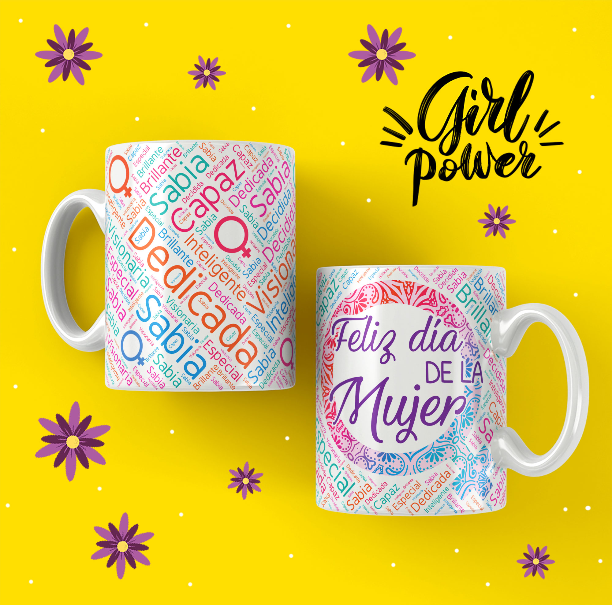 Taza 8 de Marzo Dia de la Mujer (0191)