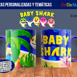 Taza personalizada de Baby Shark (Cod.0119)