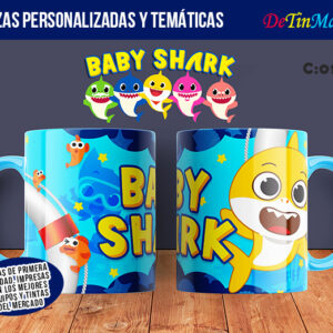 Taza personalizada de Baby Shark (Cod.0120)
