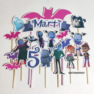 Topper de torta personalizado de Vampirina