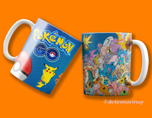 Taza de Pokemon Go
