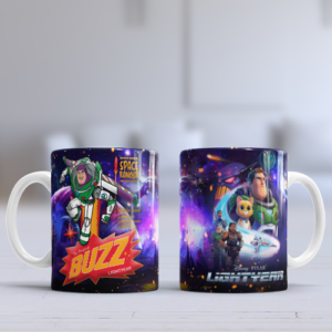 01 Taza personalizada de Buzz Lightyear