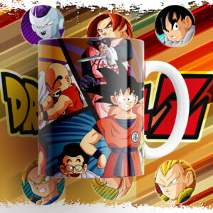 3 Taza de Dragon Ball