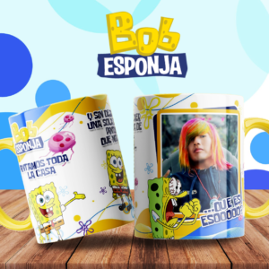 Taza personalizada de Bob Esponja (0240)