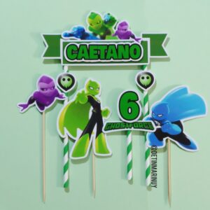 Topper de torta personalizado de Ghostforce