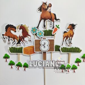 Topper de torta personalizado de Spirit