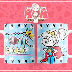 Taza personalizada Super Mamá (0268)