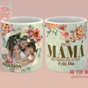 Taza personalizada del Día de la Madre (0275)