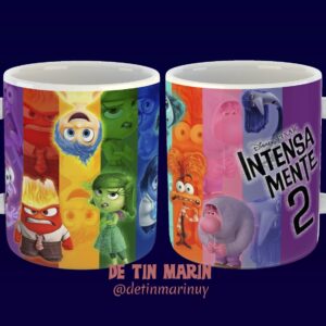 taza personalizada de Intensamente 2