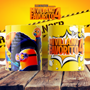 Taza de Mi Villano Favorito 4 (0296)