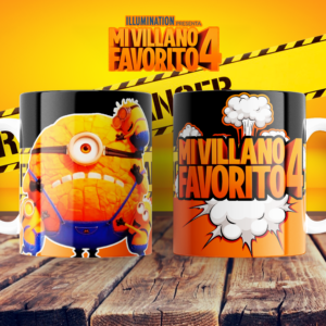Taza de Mi Villano Favorito 4 (0298)