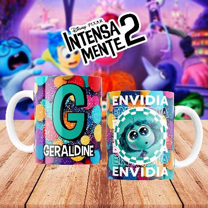 Taza personalizada de Intensamente 2 – Envidia (0292)