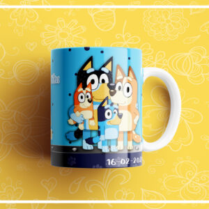 Taza personalizada de Bluey