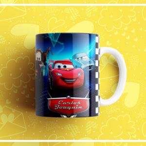 Taza personalizada de Cars