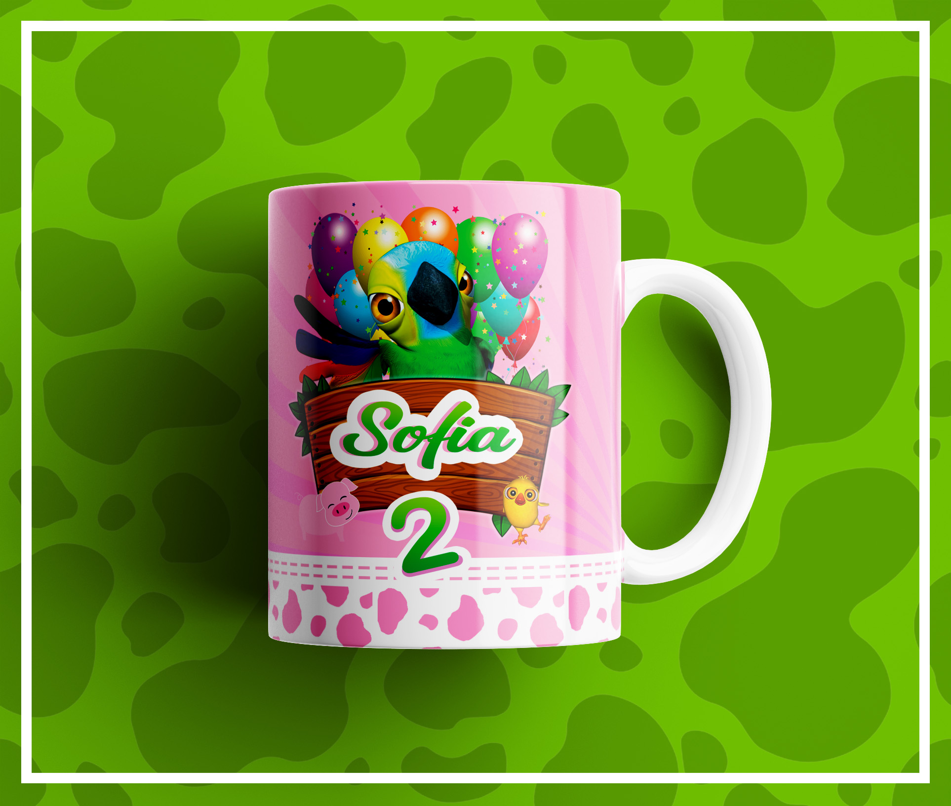 Taza personalizada de La Granja de Zenon
