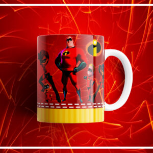 Taza personalizada de Los Increibles