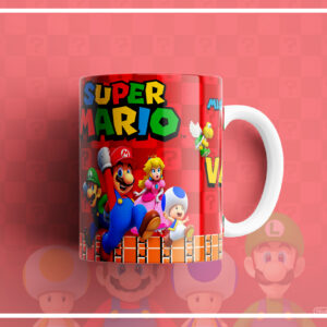Taza personalizada de Super Mario