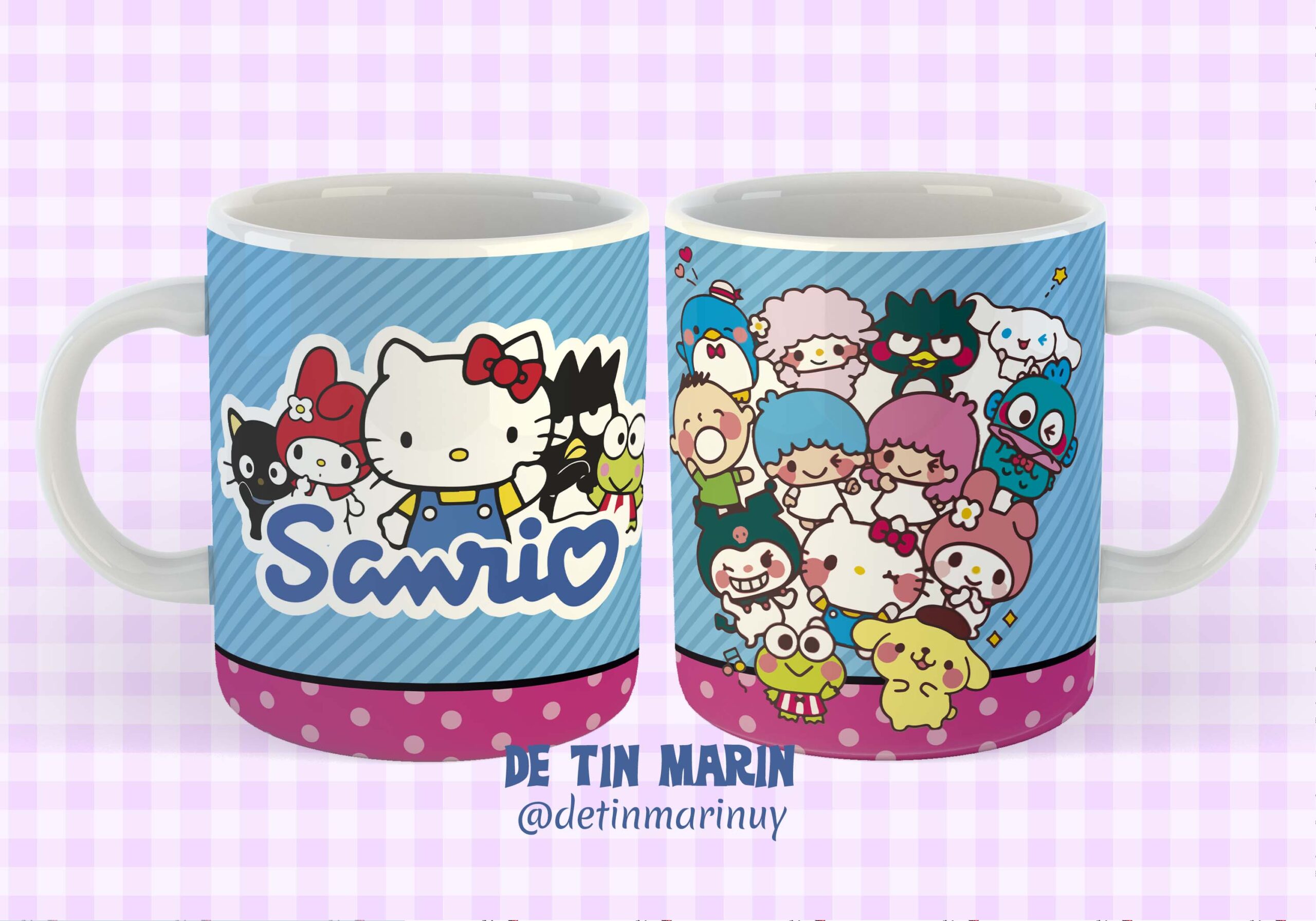 Taza de Sanrio - Hello Kitty y sus amigos 2