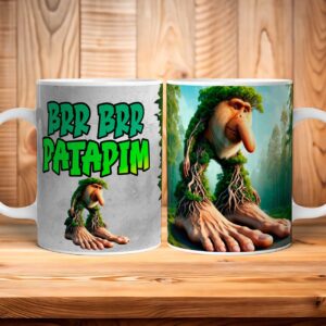Taza De Brr Brr Patapim - Italian Brainrot - Tik Tok (0352)