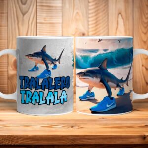 Taza Tralalero Tralala Brainrot