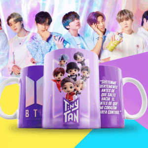 Tazas de los TinyTAN – BTS (0360)