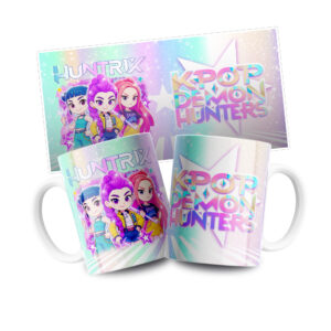 Taza de "Huntrix" de "Las guerreras K-pop" (0359)