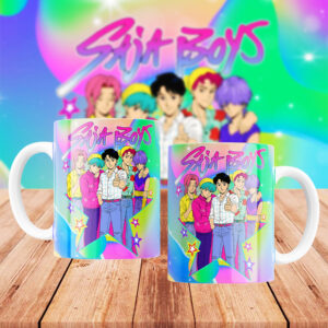 Tazas de Saja Boys y Huntrix de "Las guerreras K-pop" (0361)