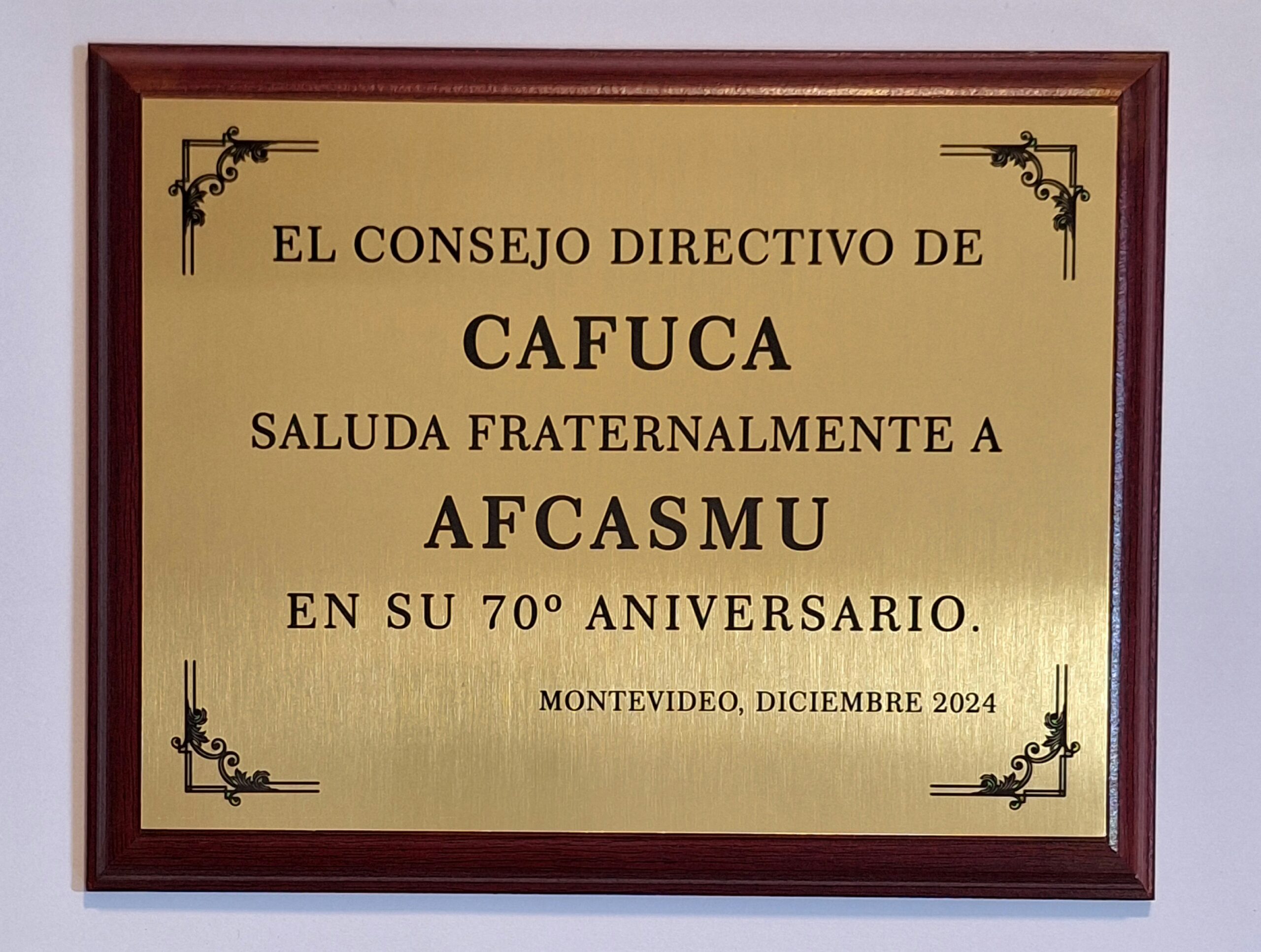 placa conmemorativa