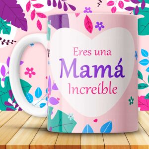 Taza para el Día de la Madre personalizada (0376)