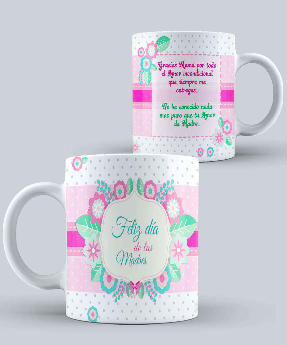 Taza personalizada del Día de la Madre (0374) - Imagen 2