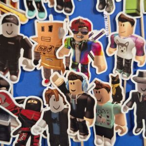 Topper de cupcakes de Roblox
