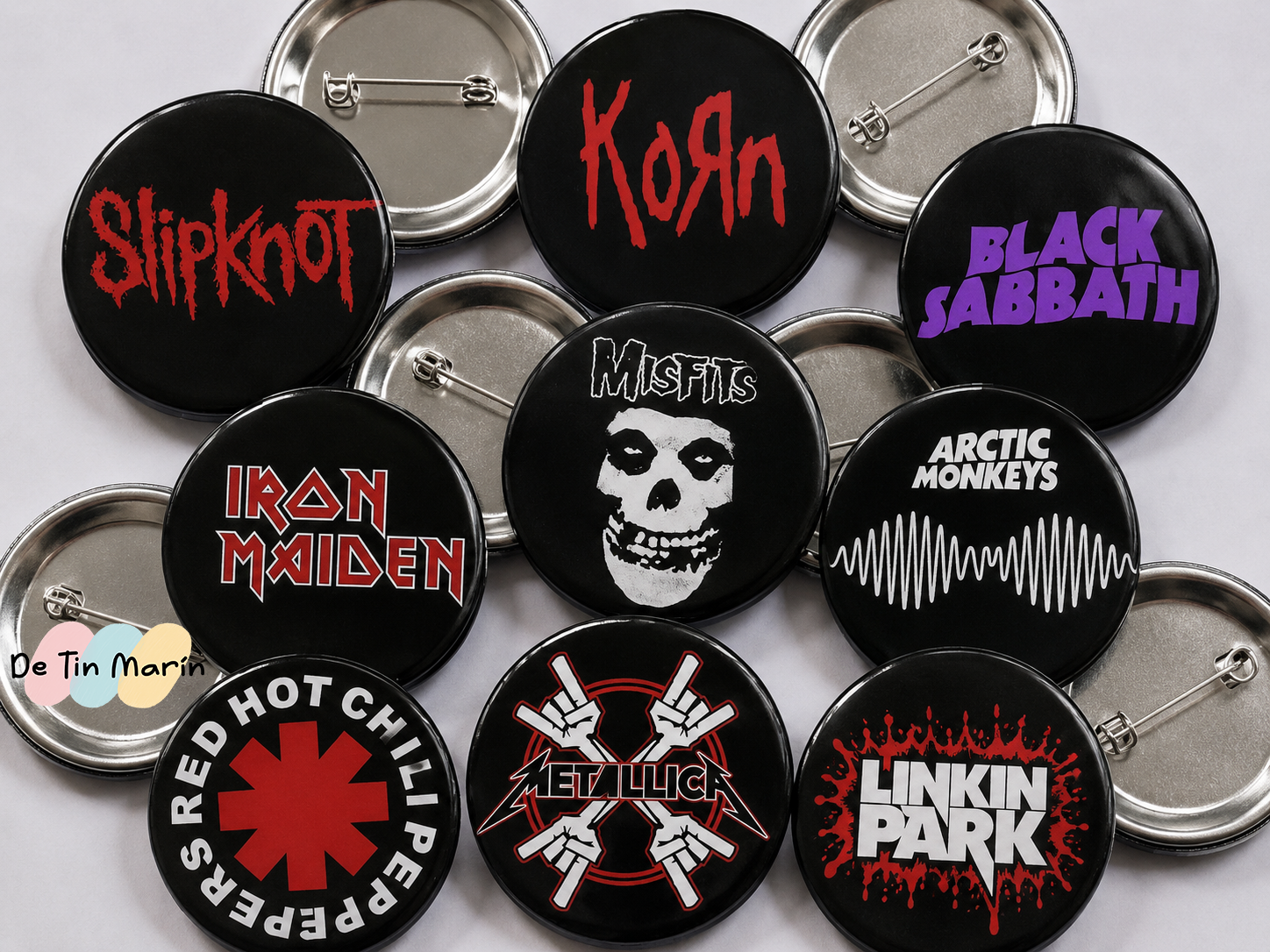 Pines de Bandas de Rock - Imagen 2