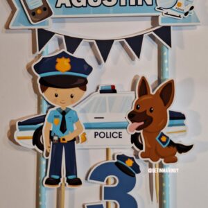 Kit Cumpleaños Temática Policías