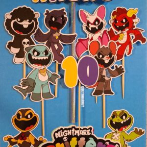 Topper de torta de Nightmare Critters