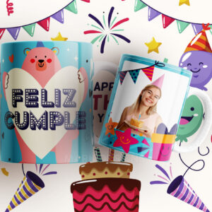 Taza de cumpleaños personalizada