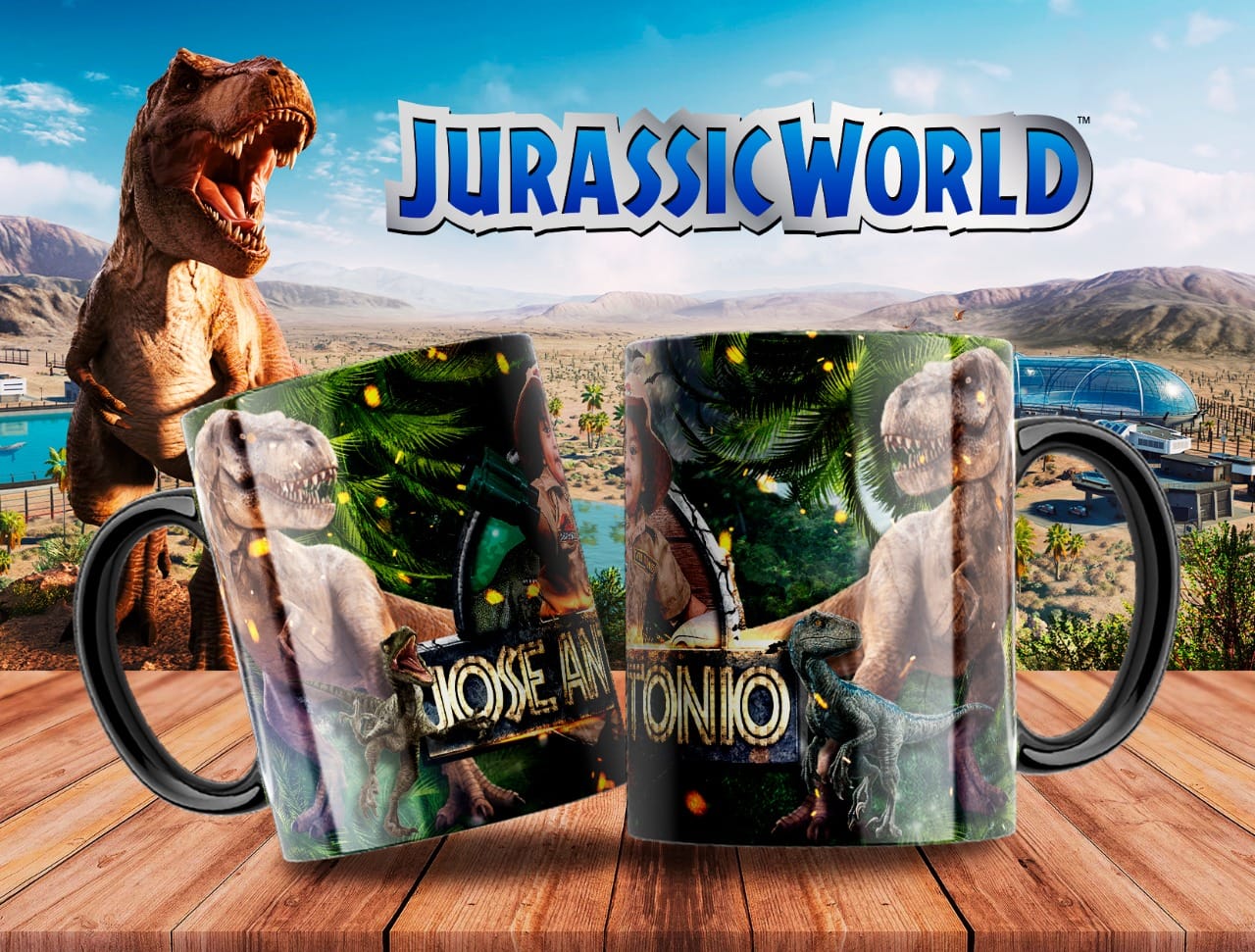 Taza Jurassic World