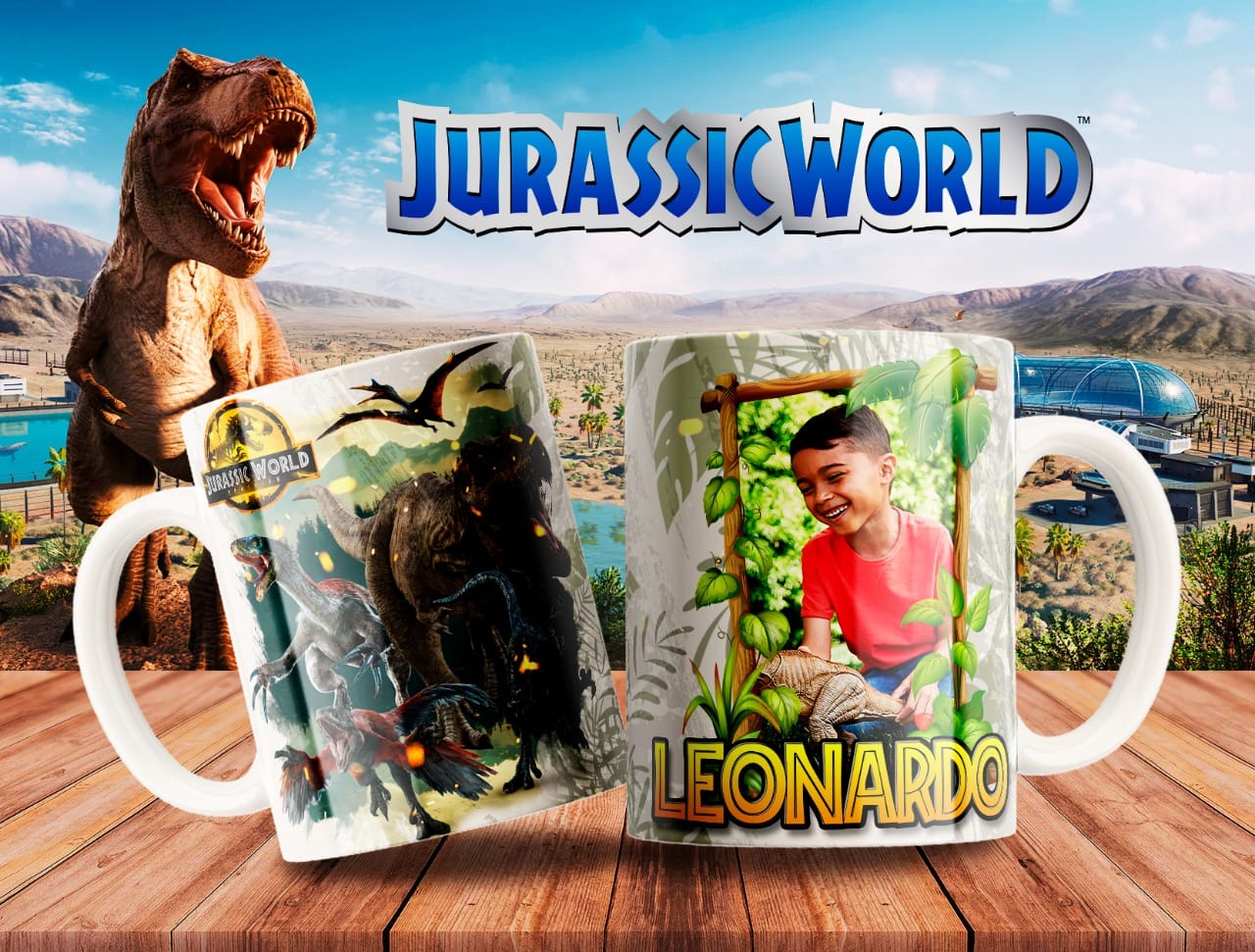 Taza Jurassic World