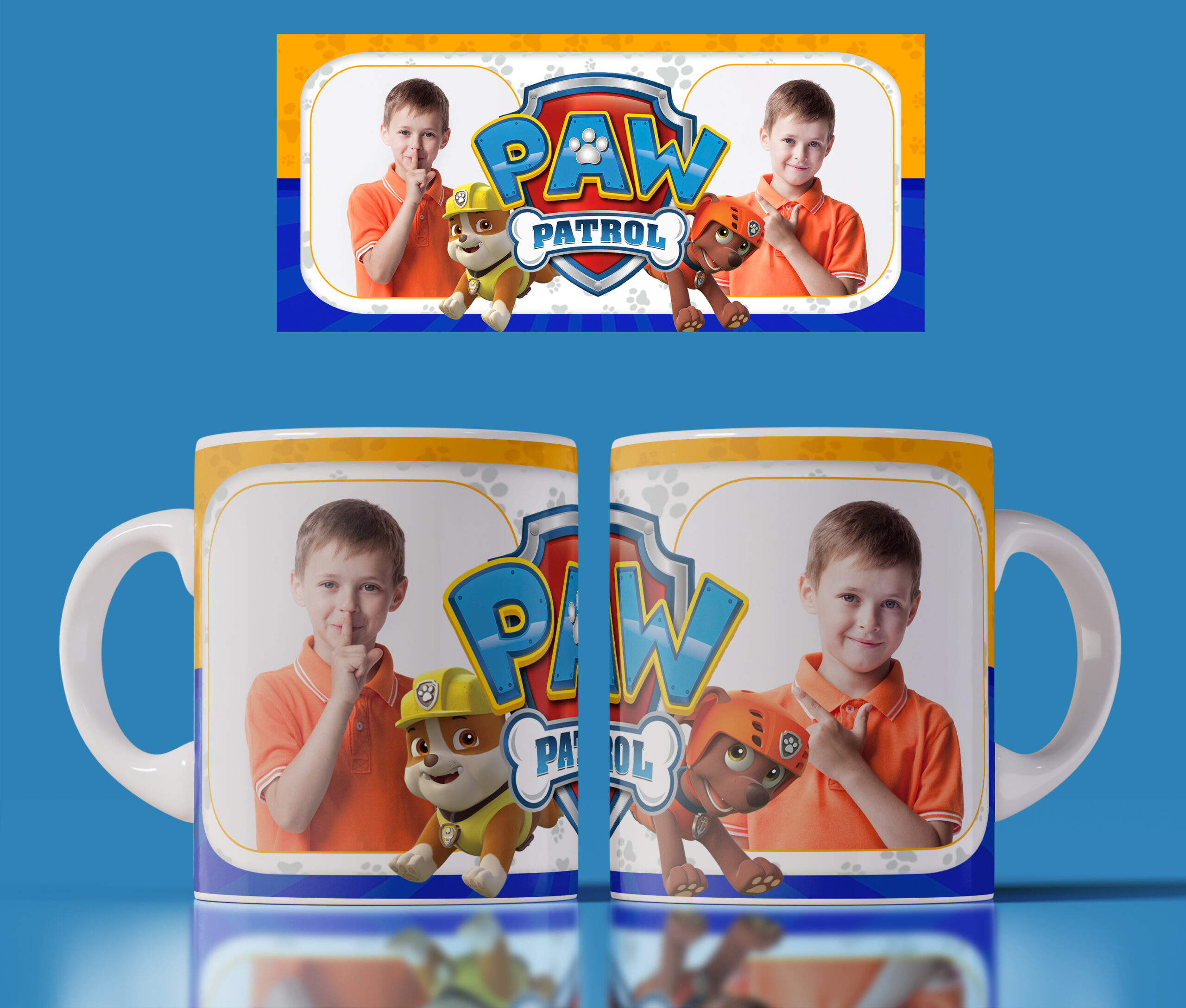 Taza de Paw Patrol personalizada