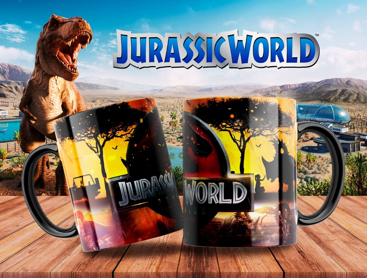 Taza Jurassic World