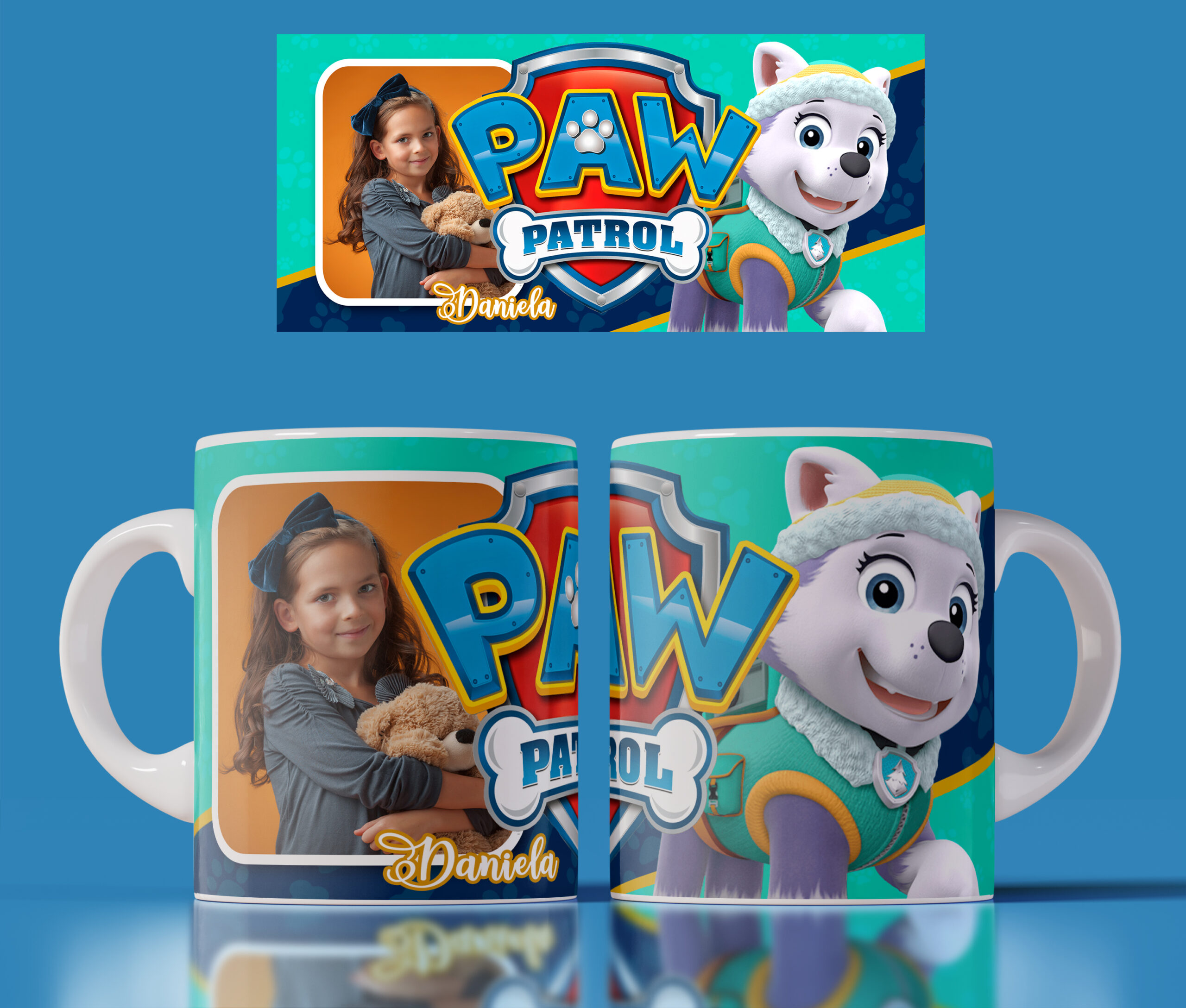Taza de Paw Patrol personalizada
