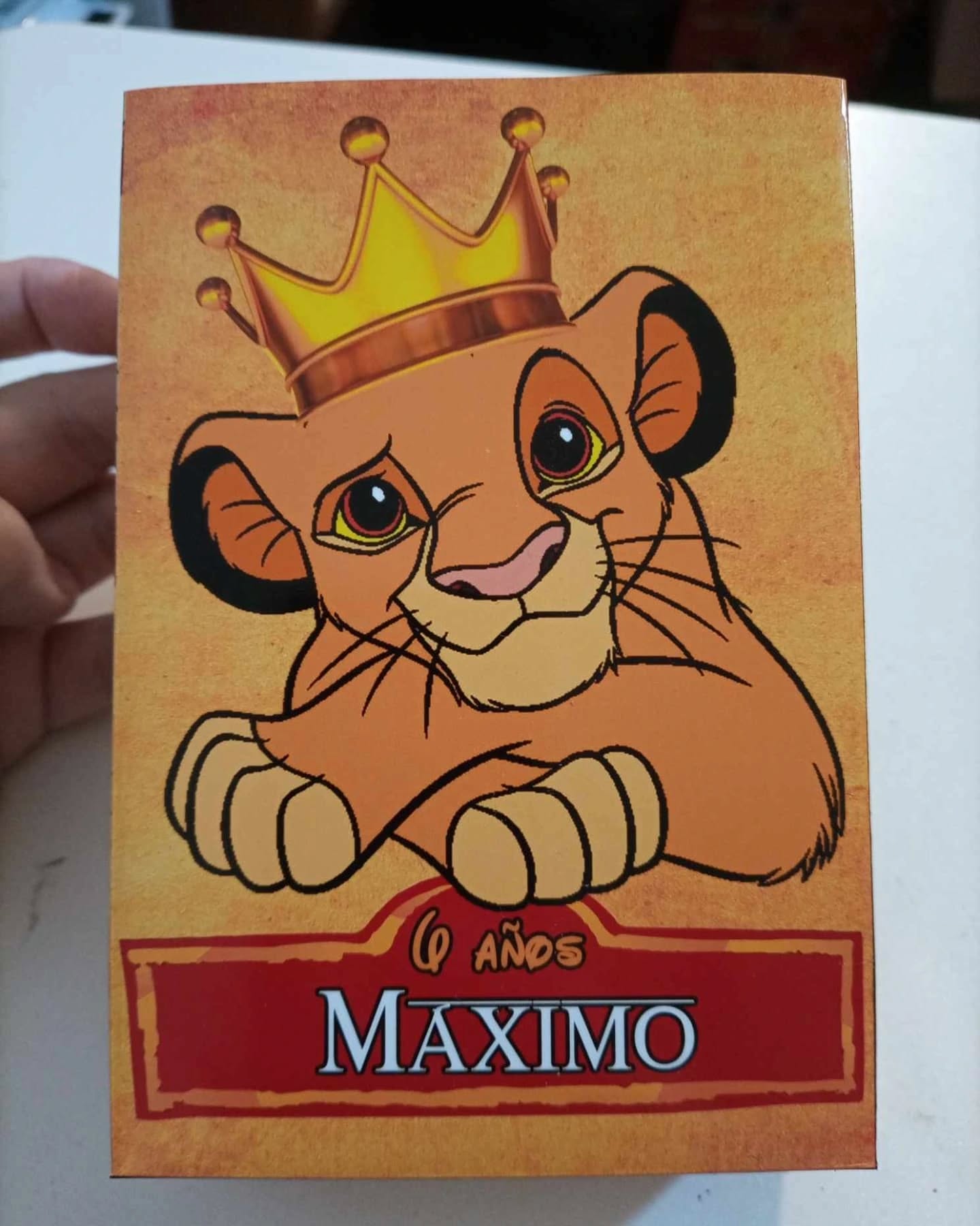 Bolsitas para Sorpresitas – El Rey León Personalizadas