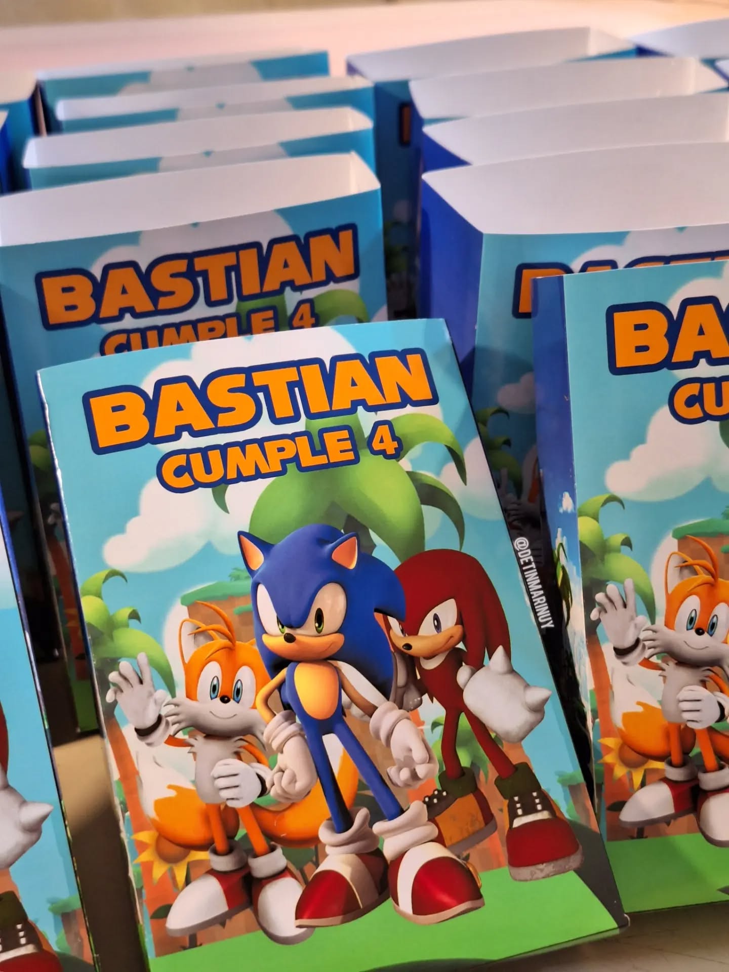 Bolsitas para Sorpresitas – Sonic Personalizadas - Imagen 4