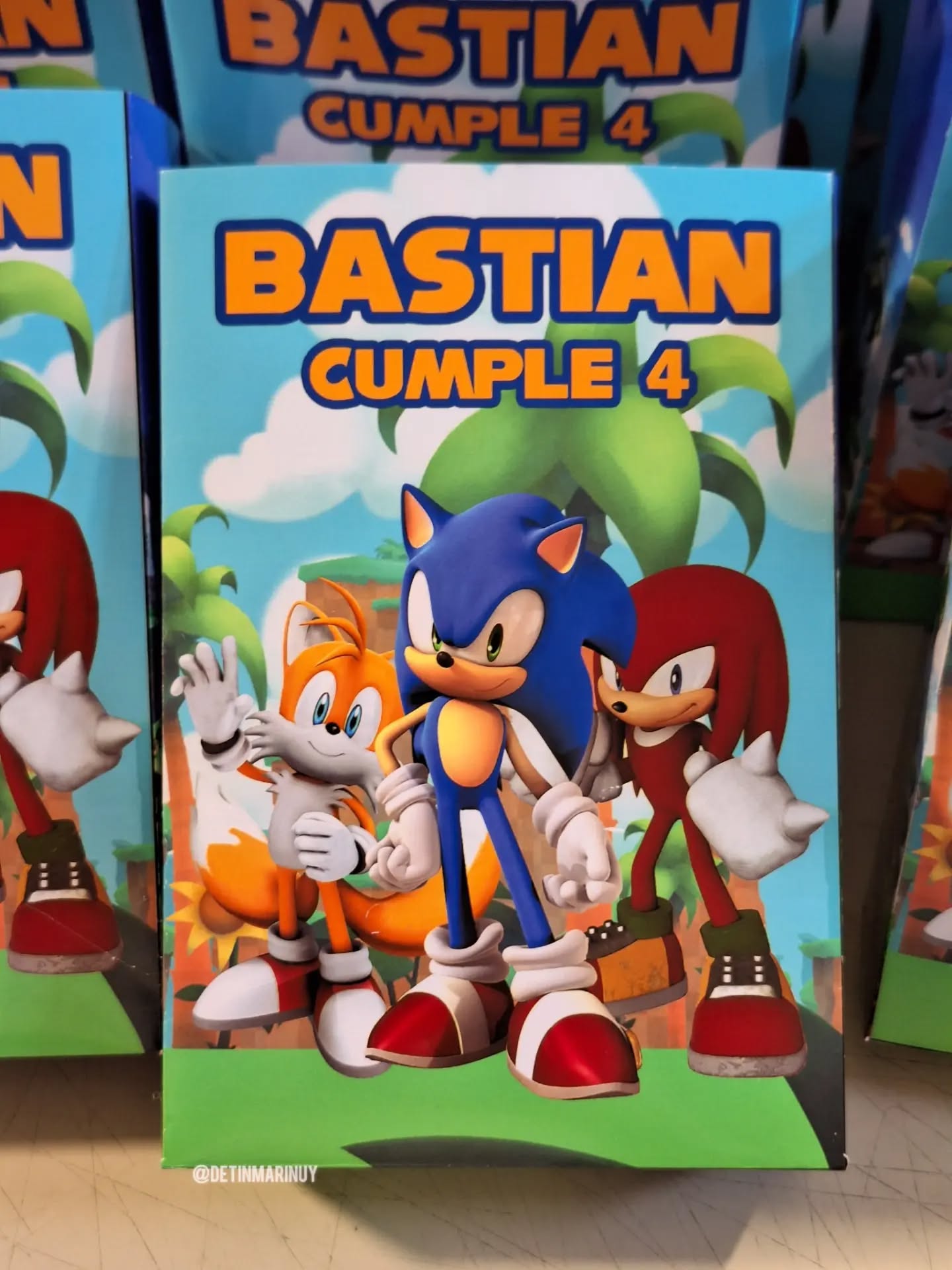 Bolsitas para Sorpresitas – Sonic Personalizadas - Imagen 2