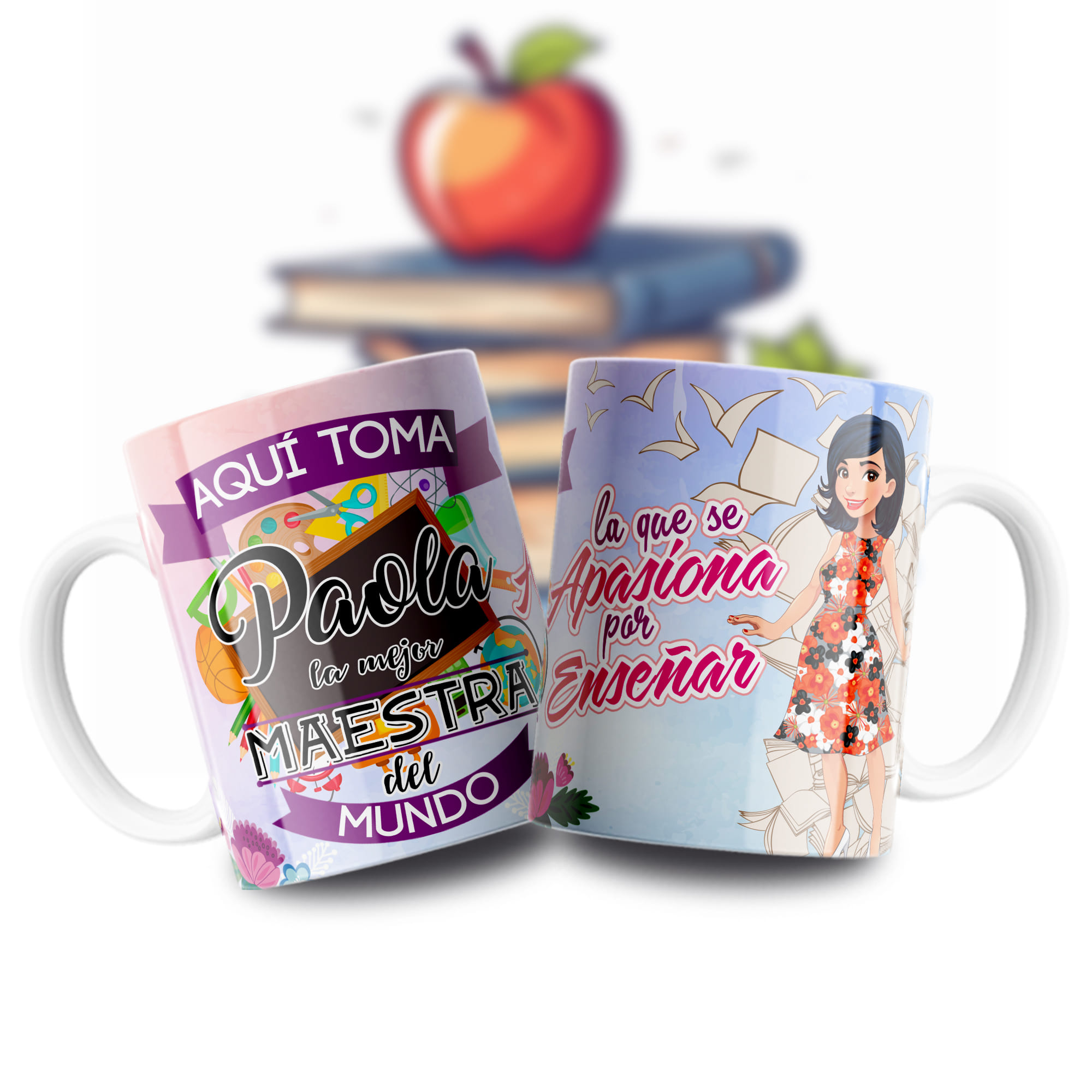 Tazas para el Día del Maestro (0408) - Imagen 2