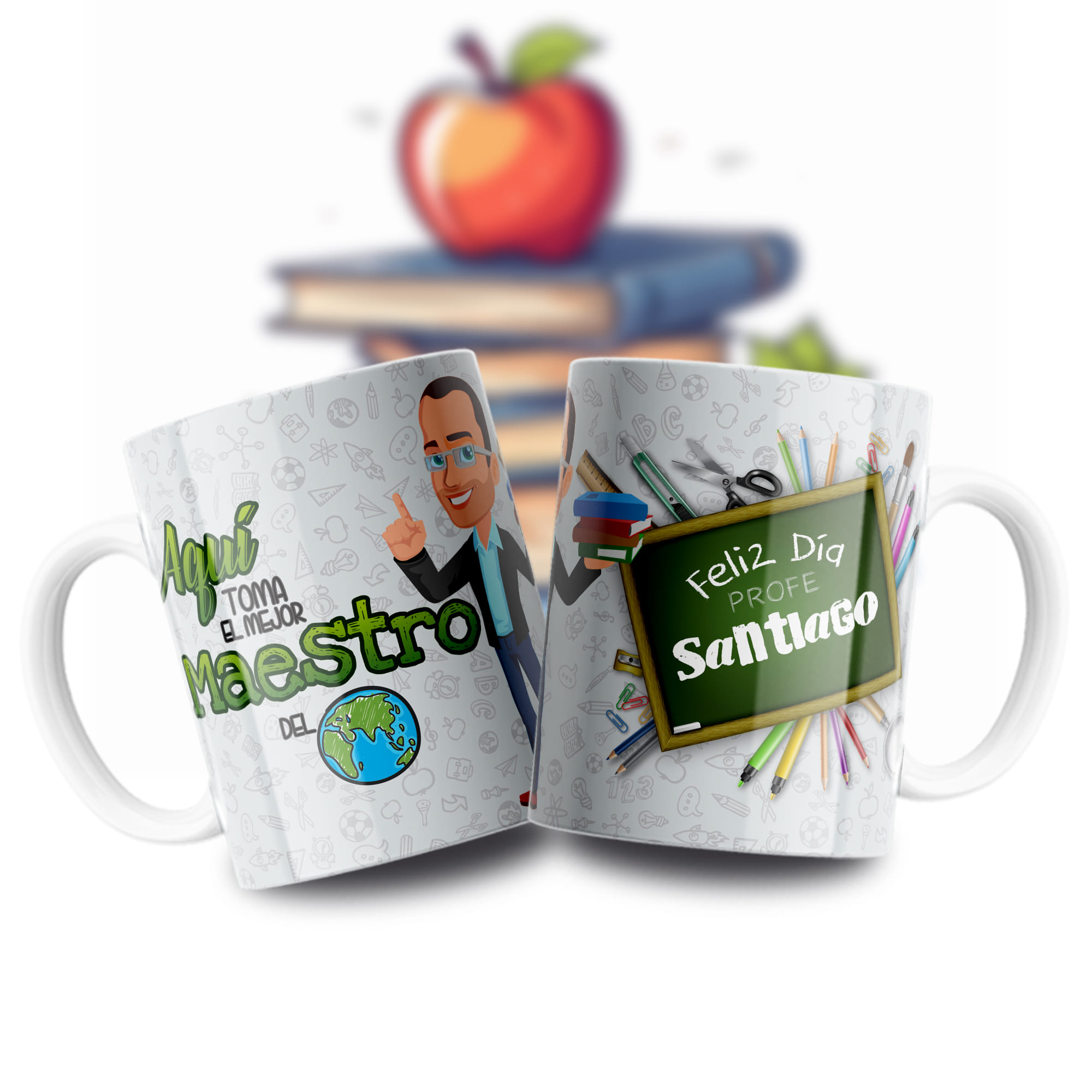 Tazas para el Día del Maestro (0408) - Imagen 3