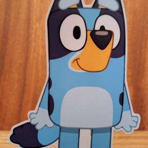 Bluey figura decorativa con base decoracion mesa
