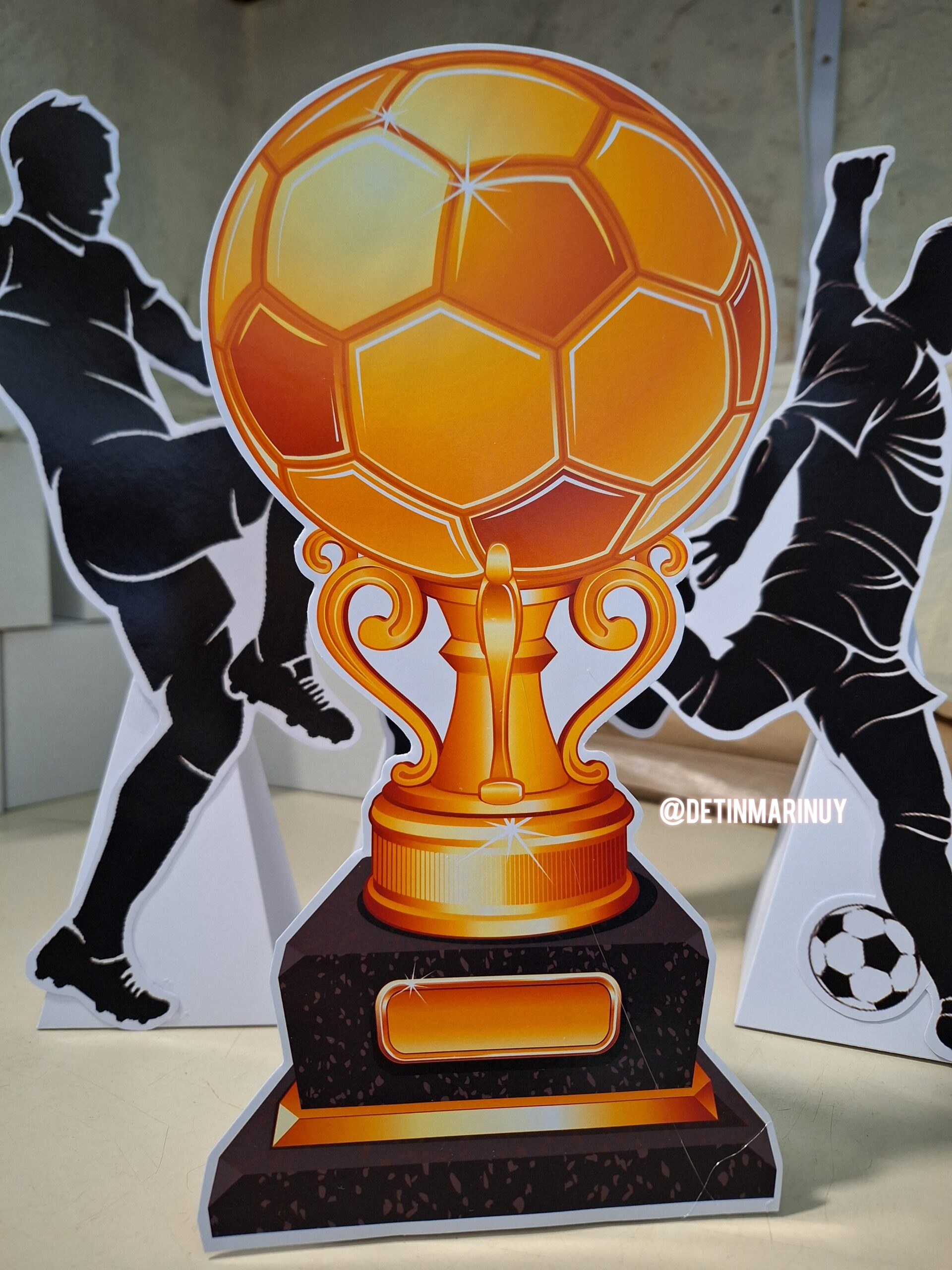 Figuras Decorativas de Fútbol - Centros de Mesa - Imagen 7
