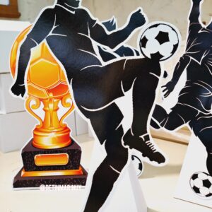 Figuras Decorativas de Fútbol - Centros de Mesa